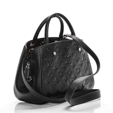 louis vuitton empreinte studded montaigne bb platine